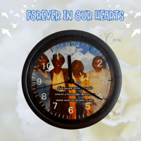 Image 1 of Memorial Wall Clocks - In Remembrance 