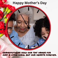 Image 4 of Memorial Wall Clocks - In Remembrance