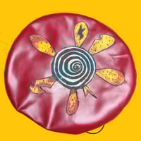 Image 1 of Dazed And Confused Spiked Faux Leather Beret