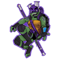 Image 4 of RISE OF THE TMNT GOOD FUTURE STICKERS