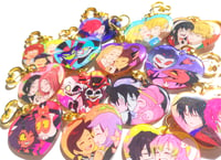 Image 3 of PREORDERS Couples Acrylic Gloss Epoxy Keychains