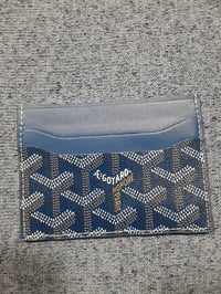 Image 4 of Goyard Card Holder Navy