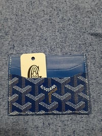 Image 5 of Goyard Card Holder Navy