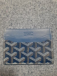 Image 6 of Goyard Card Holder Navy