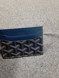 Image 7 of Goyard Card Holder Navy