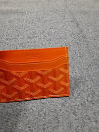 Image 3 of Goyard Card Holder Orange