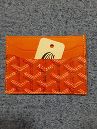 Image 5 of Goyard Card Holder Orange