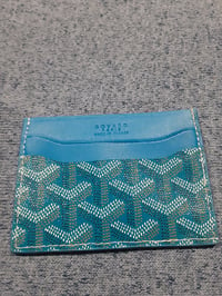 Image 2 of Goyard Card Holder Light Blue