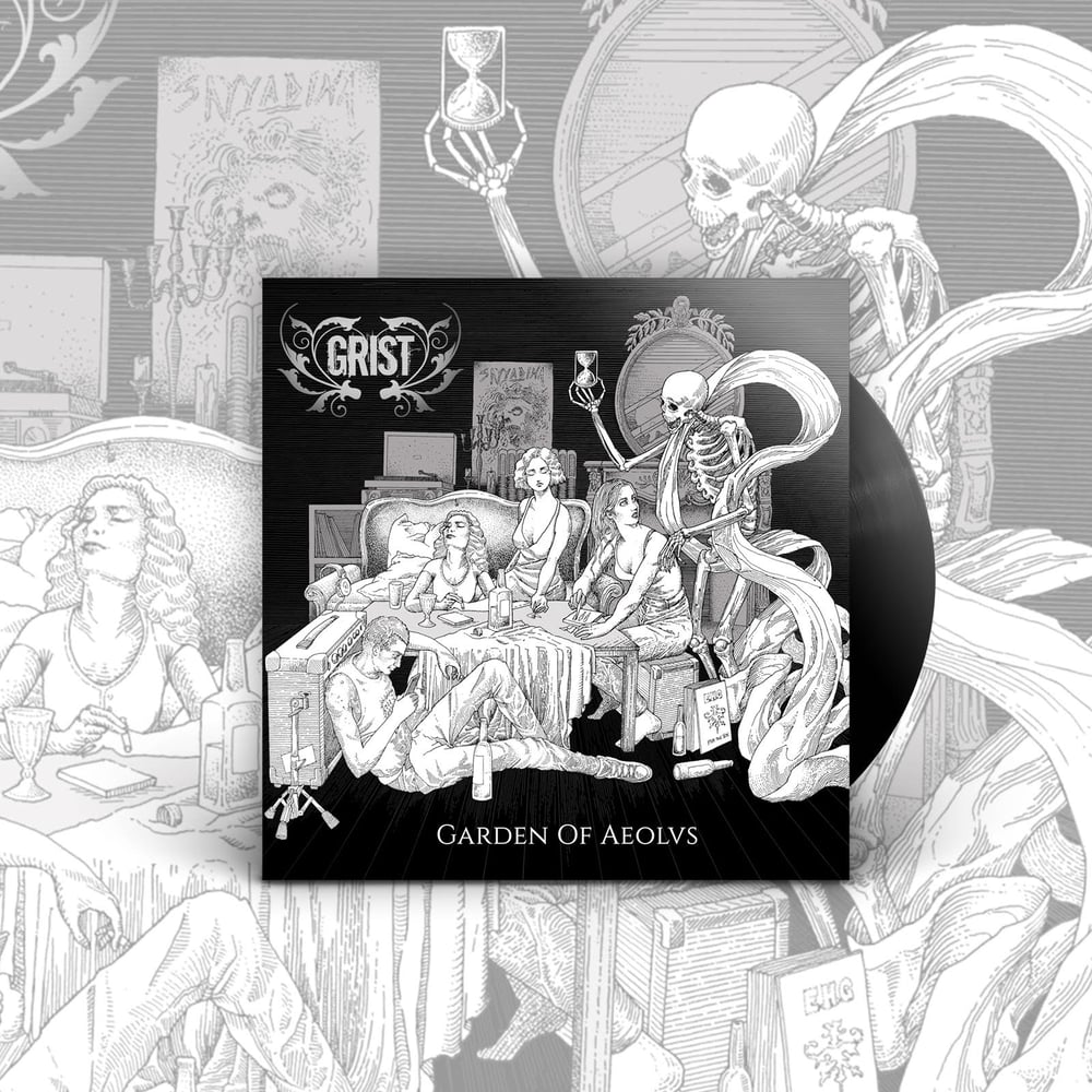 GRIST - GARDEN OF AEOLVS T-SHIRT + LP Noir