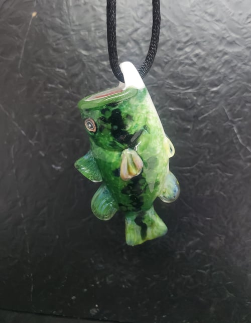 Image of Largemouth Boro Bass Pendant