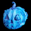 Haunted Pumpkin One-Off (Blue Splatter)