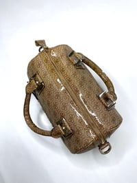 Image 5 of 🎀 ANGEL CAPSULE 🎀 GUESS 2000S BABYDOLL BROWN MONOGRAM HEART KEYCHAIN SPEEDY BAG