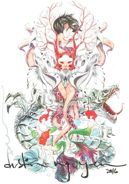 DUSTIN NGUYEN SKETCHBOOKS