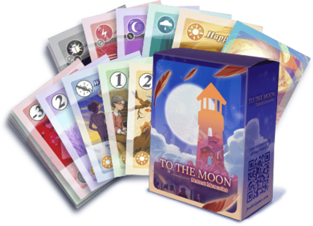 Image of To the Moon: Bestest Memories - Portable Edition Board Game