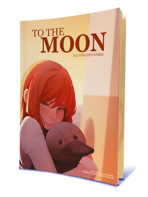 Image of "To the Moon: Illustrated Works" Art Book