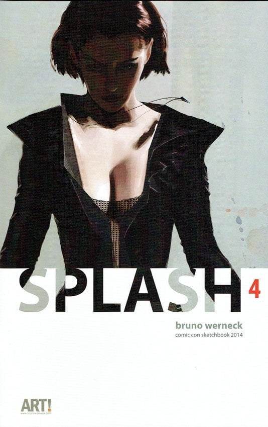 SPLASH: COMIC CON SKETCHBOOKS BY BRUNO WERNECK