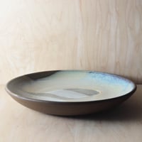 Image 1 of stoneware 9.5" serving plate