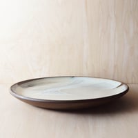 Image 1 of stoneware 10.5" serving plate