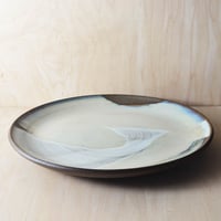 Image 3 of stoneware 10.5" serving plate