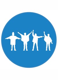 Image 2 of The Beatles Slip Mat - Help