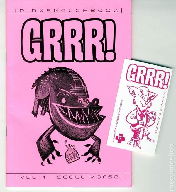 GRRR! PINK SKETCHBOOK VOL. 1 - SCOTT MORSE