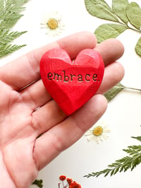 Image 1 of Embrace - Mini Colorful Heart