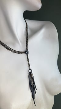 Image 1 of SHIMMER | LIMITED EDITION Quill Convertible Pendant Necklace V.2