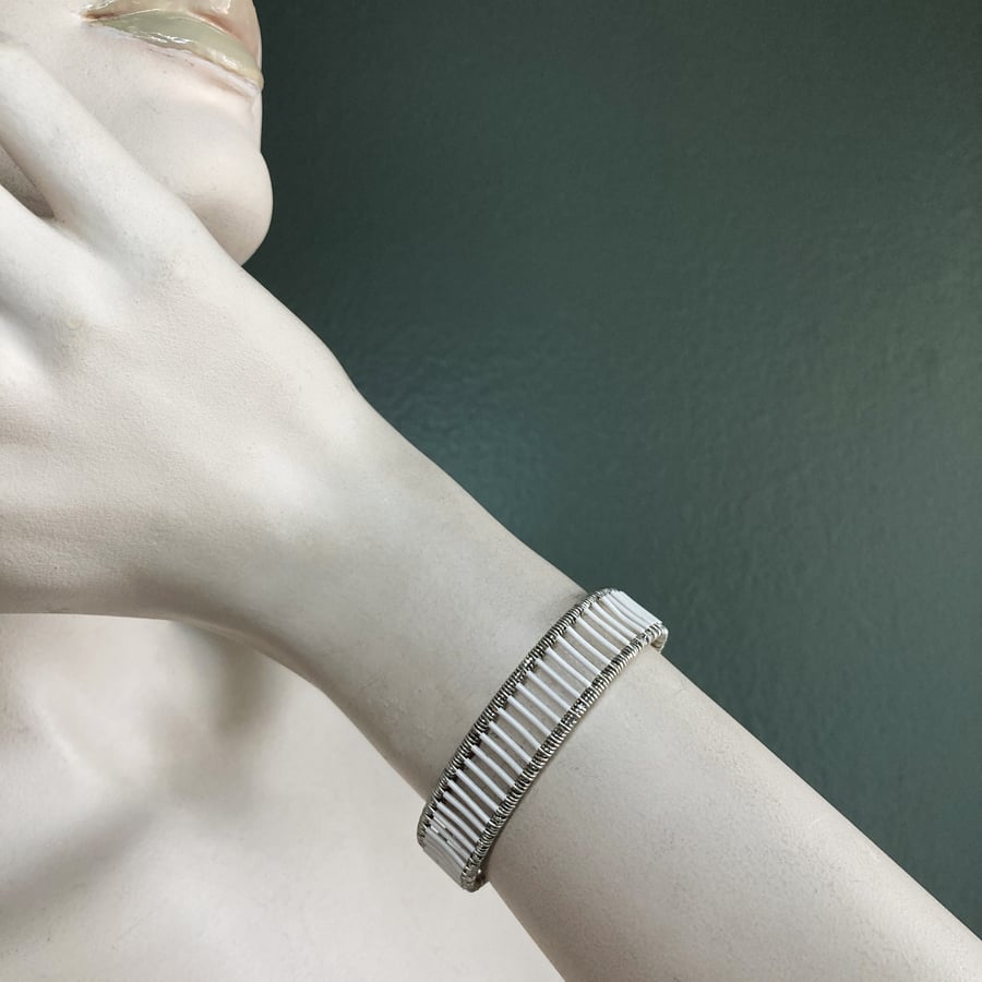 Image of Resist Cuff in White