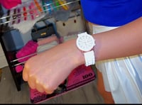 Image 2 of Glam Time Unisex Watch(white)