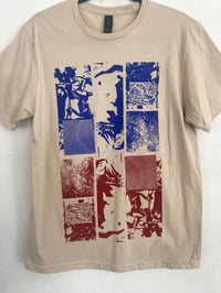 Image 1 of Color Block Collage t-shirt