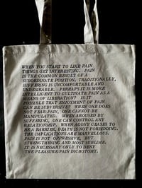 Image 2 of Jenny Holzer Collage tote