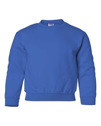 Image 2 of Gildan - Heavy Blend™ Youth Sweatshirt - 18000B royal 1st summer 202