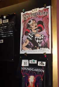 Image 3 of Soundgarden Tower Theatre Philadelphia Silkscreen Print