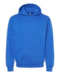 Image 2 of 2xl/3xl/4xl Gildan - Softstyle® Midweight Hooded Sweatshirt - SF500 Royal 
