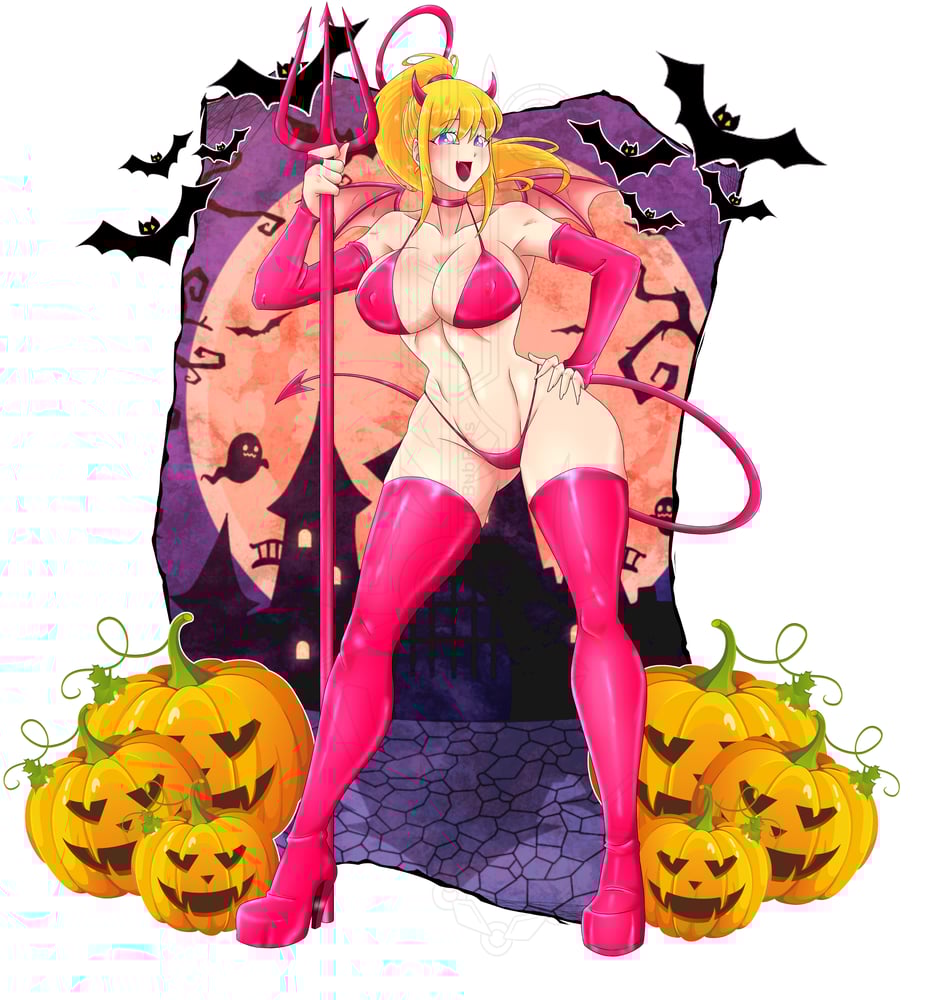 Image of Halloween Gaming Waifu: Devil Samus