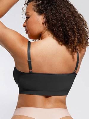 Seamless Shaping Bra with Adjustable Shoulder Straps