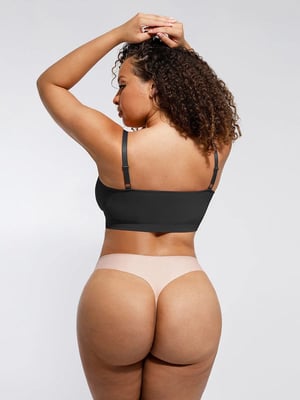Seamless Shaping Bra with Adjustable Shoulder Straps