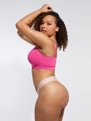 Seamless Shaping Bra with Adjustable Shoulder Straps