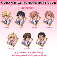 Image 1 of Ouran High School Host Club (Stickers)