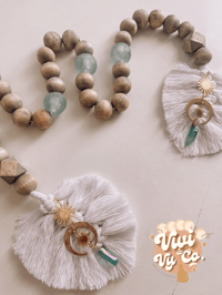 Image 5 of Moody Summer Garland -Stained Beads