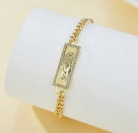Image 3 of San judas women chain bracelet 