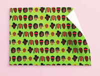 Image 2 of Dancehall Icon Gift Wrap - Ja Green