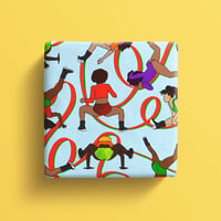 Image 1 of Merry Dancehall Gift Wrap - Winter Sun