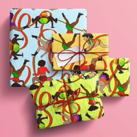 Image 3 of Merry Dancehall Gift Wrap - Sunshine