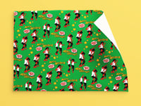 Image 2 of Crissmuss Gift Wrap - Green