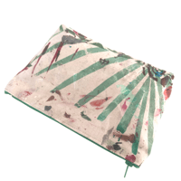 Image 3 of Print Table Zip Purse Palm Leaf (small)
