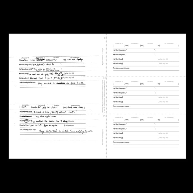 Exquisite Corpses Have Consequences