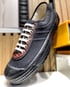 VEGANCRAFT plimsoll black canvas sneaker shoes made in Slovakia  Image 3