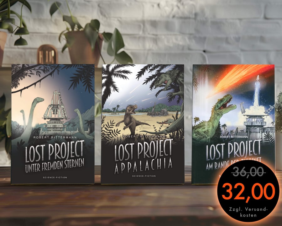 Image of Lost Project Bundle - Alle 3 Bände & exklusive Kurzgeschichte!