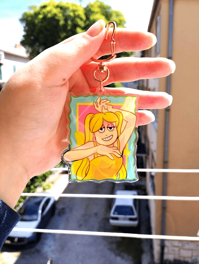 Image of Salty Banana - Keychain 2